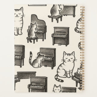 Planejador de Gato no Piano
