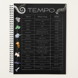 Planejador de Gráfico de Tempo Musical