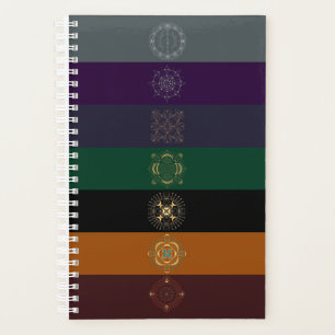 Planejador de Linhas de Mandala Sombra Chakra