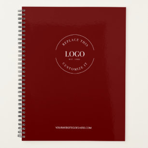 Planejador de marca de logotipo personalizado mini