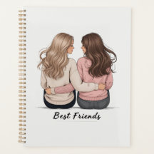Planejador de Melhores Amigas – Garota Personaliza