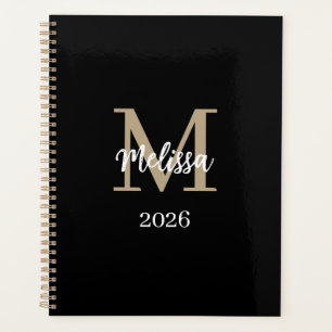 Planejador de Monograma Personalizado, Nome e Vers