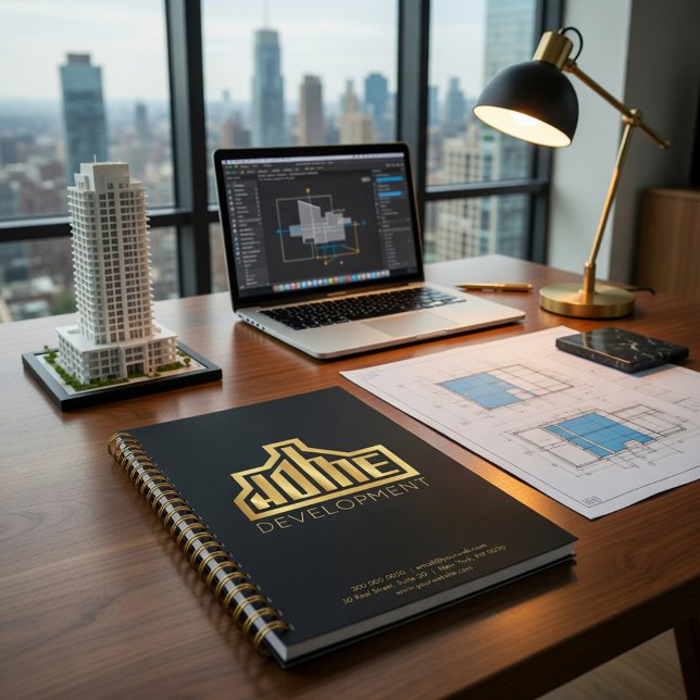 Planejador de Negócios com Logotipo Personalizado  (Criador carregado)