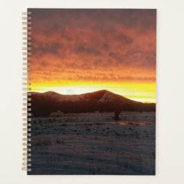 Planejador de Neve do Pôr do Sol