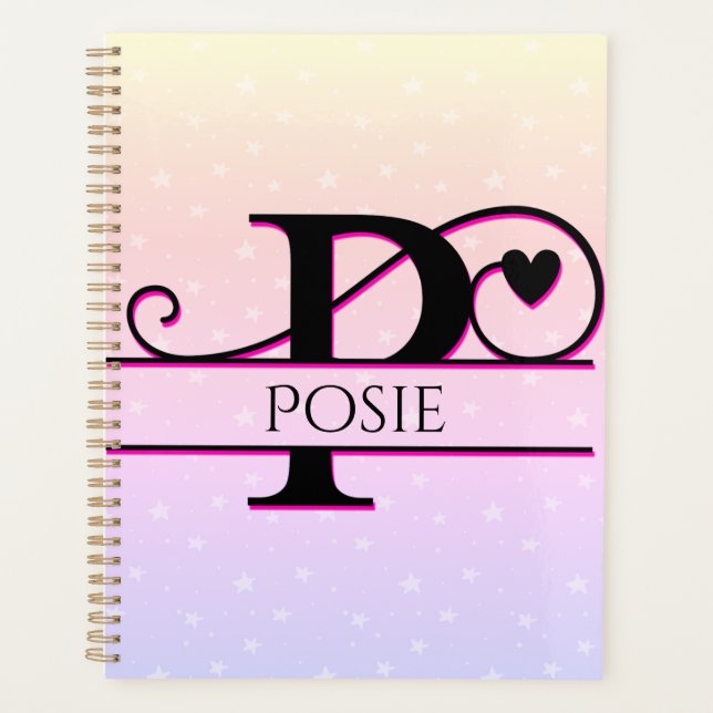 Planejador de Nomes Personalizado, Planejador Pers (Frente)