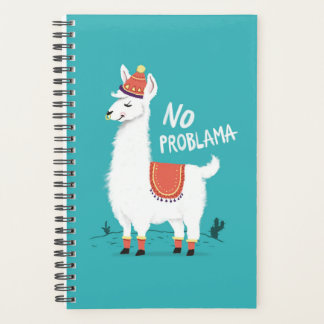 planejador de notebook do lama 