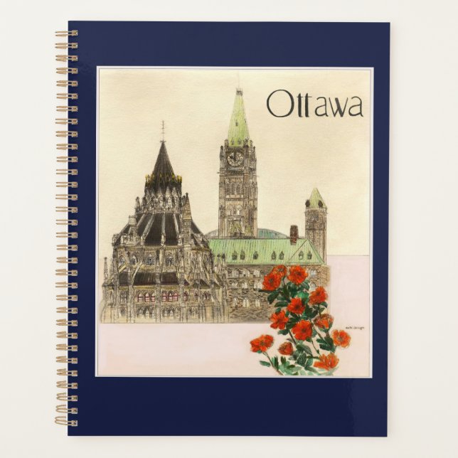 Planejador de Notebook Ottawa (Frente)