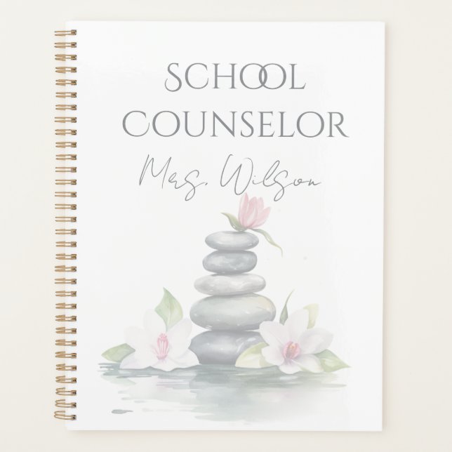 Planejador de Orientador Escolar Zen (Frente)