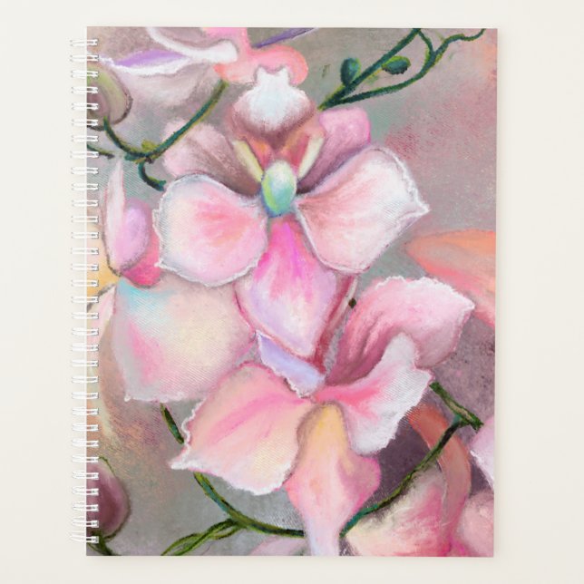 Planejador de Orquídeas Rosa (Frente)