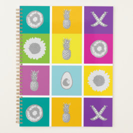 Planejador de Padrões Botânicos e de Fruta de pop