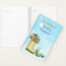 Planejador de Primavera personalizado