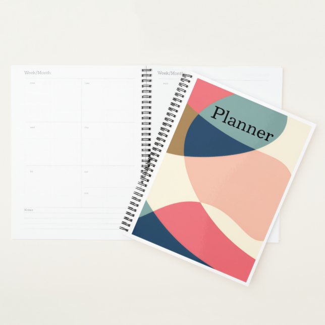 Planejador de Produtividade Minimalista Personaliz (Exibição)