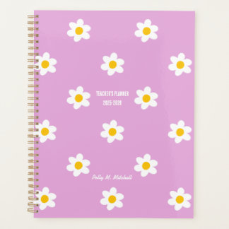 Planejador de Professor Pink Daisy-Chain