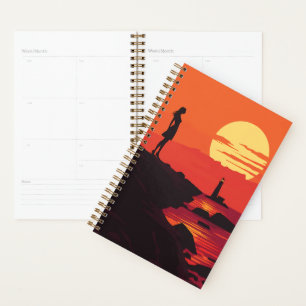 🌅 Planejador de Reflexão do Sunset 🧘 ‍ ♀️ 📔