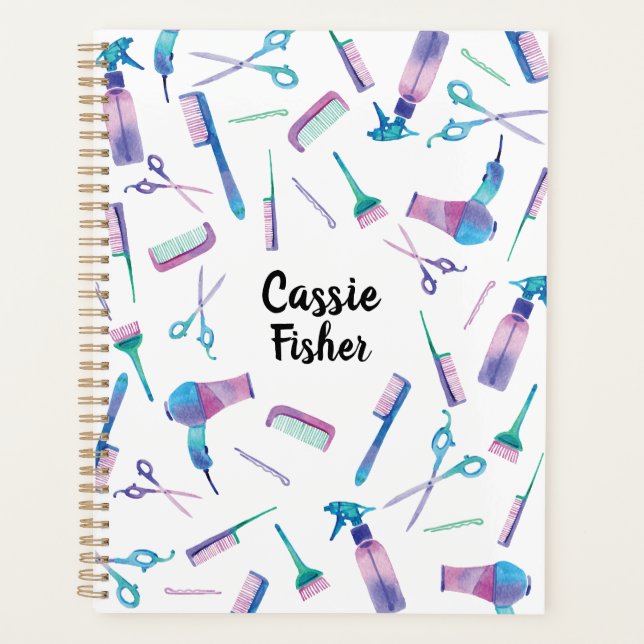 Planejador de Salão de Cores Aquáticas (Frente)