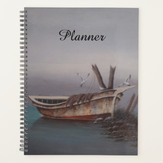 Planejador de Velho Barco de Madeira