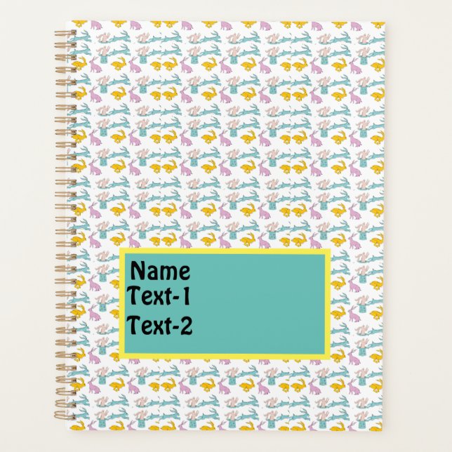 Planejador Design de Rabbit (Frente)