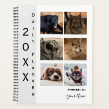 Planejador Diário com capacidade para 10 fotos - H