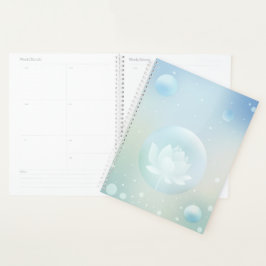 Planejador Diário de Capa Dura Lotus Serenity