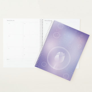Planejador Diário de Capa Dura Tranquil Lotus