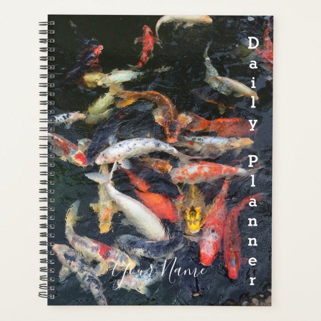 Planejador Diário de Peixes Koi - HAMbWG (Frente)