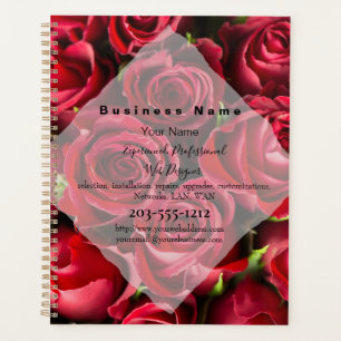 Planejador Diário de Rosas Vermelhas HAMbyWG