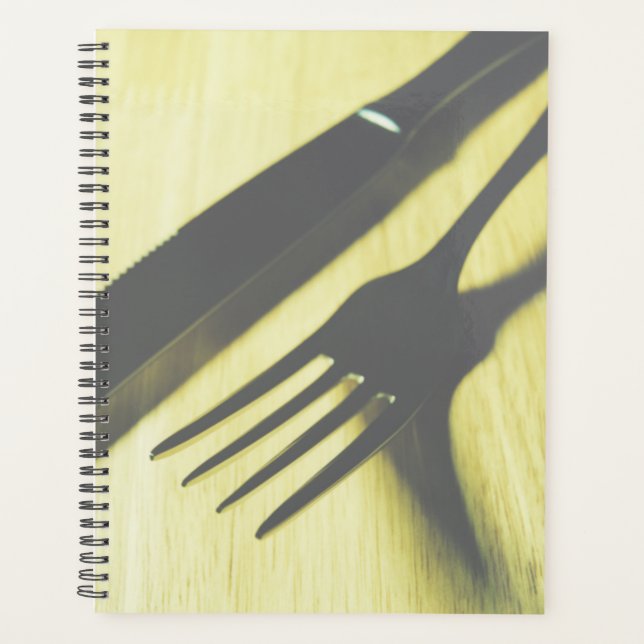 Planejador Diário do Cobrir duro (Frente)