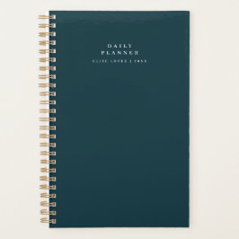 Planejador Diário Espiral Mínimo