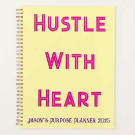 Planejador Diário - Hustle com Livro Personalizado