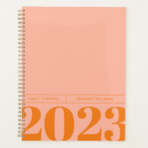 Planejador Diário Minimalista Negrito