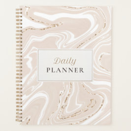 Planejador Diário Minimalista Neutro