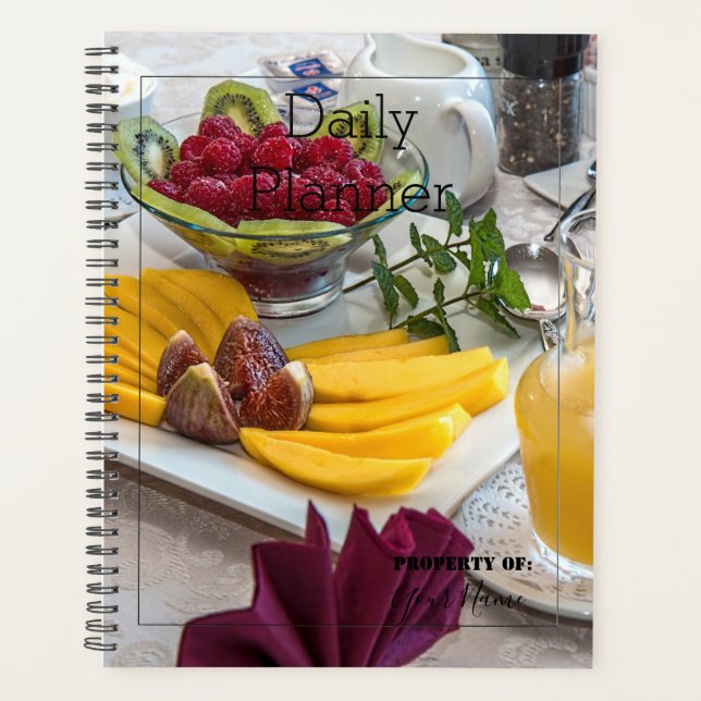 Planejador Diário - Restaurante - HAMbWG (Frente)