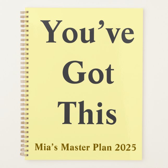 Planejador Diário - Você tem essa inspiração (Frente)