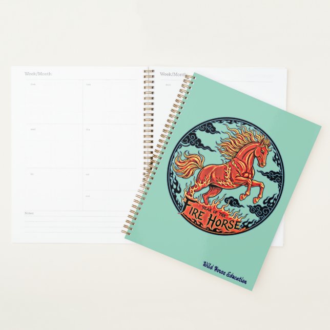 Planejador do Ano do Cavalo de Fogo (Exibição)