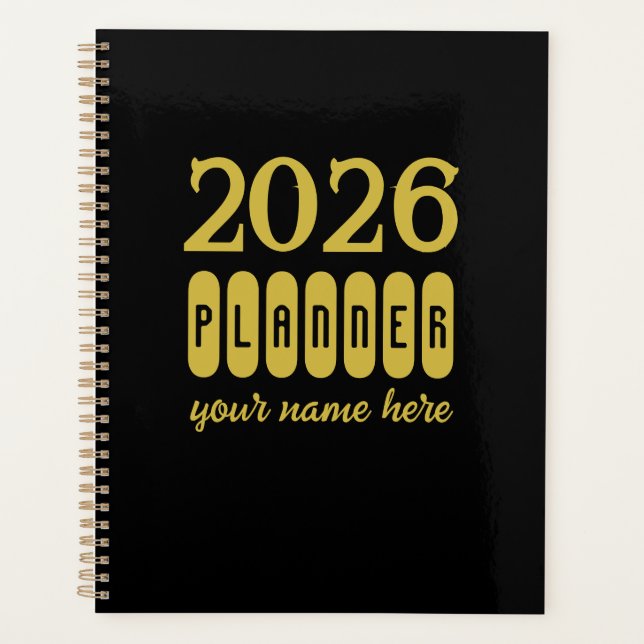 Planejador do Ano Novo 2026 (Frente)