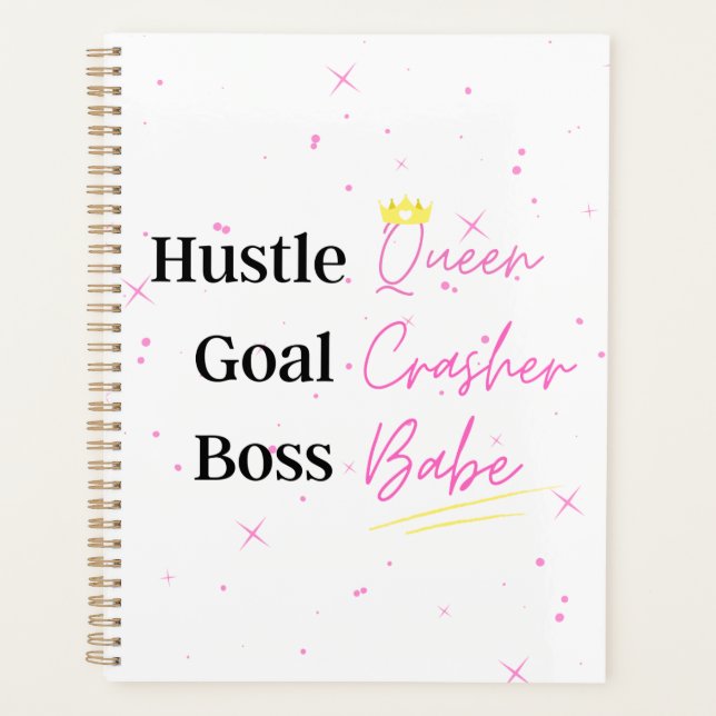 Planejador do Cobrir "Hustle Queen" (Frente)
