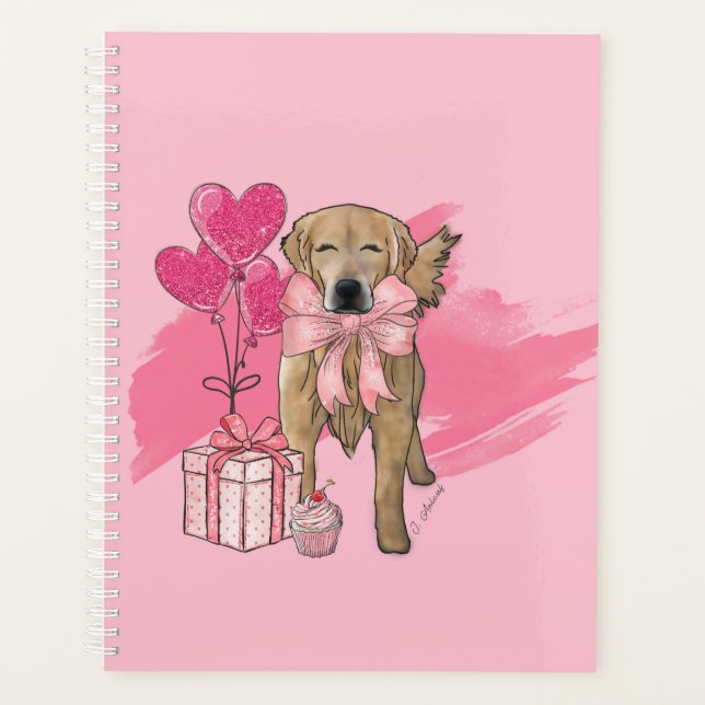 Planejador do Golden Retriever, Calendário de Comp (Frente)