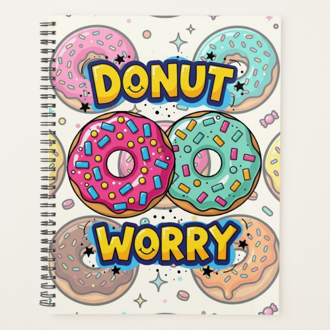 Planejador Donut Worry (Frente)