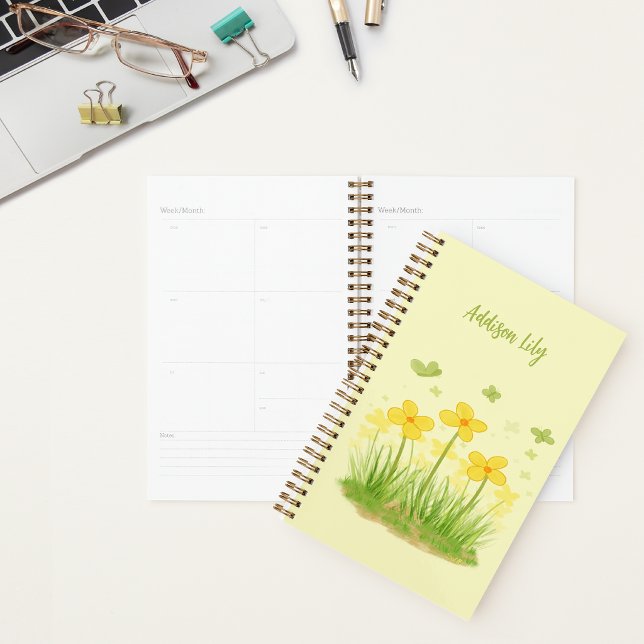 Planejador Encadernado de Flores Silvestres e Borb (Hardcover Planner)