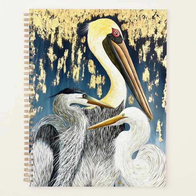 Planejador espiral de Ouro grande (Frente)