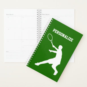 Planejador espiral personalizado para jogador ou t