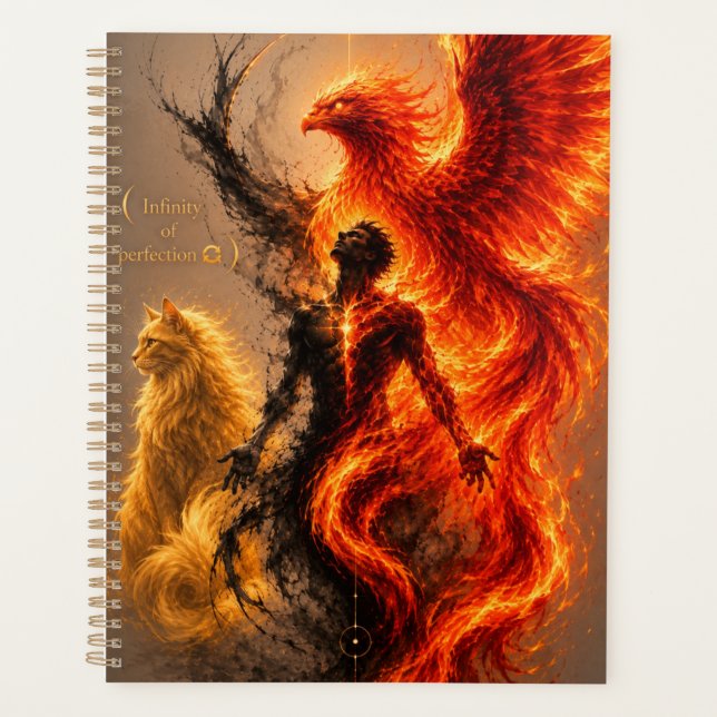 Planejador Fenix Celestial Infinidade de Perfeição (Frente)