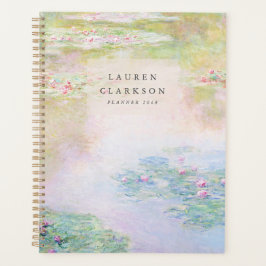 Planejador Fine Art Monet Water Lily