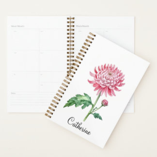 Planejador Flor do Mês de Nascimento de Novembro C