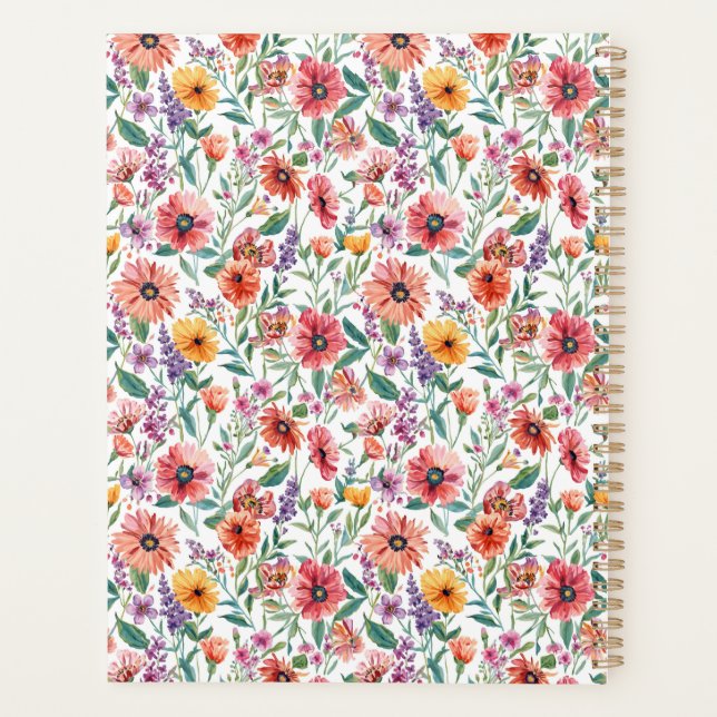 Planejador Floral  (Verso)