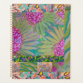 Planejador - Floral Abstrato 8