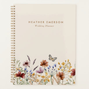 Planejador Floral Aquarela