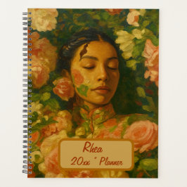 Planejador Floral Nome Personalizado