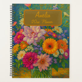 Planejador Floral Nome Personalizado
