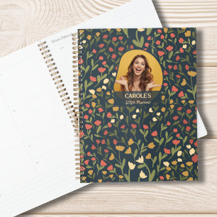 Planejador Floral Personalizado – Semanal e Mensal
